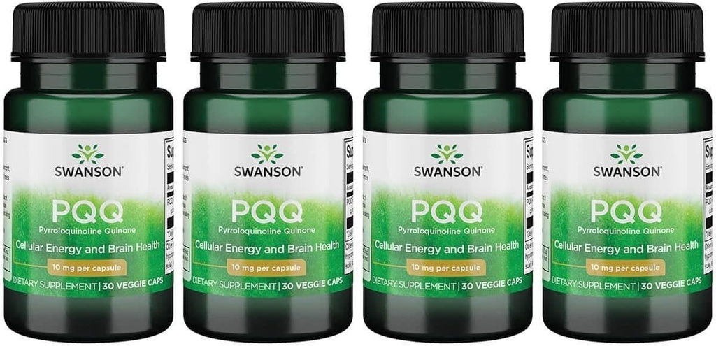 スワンソンPqqピロロキノリンキノン10mg 30ビーガンキャップ (4パック)