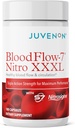 Juvenon BloodFlow-7 Nitrosigine - 最大吸収のための改良式 - 循環ブースター、血圧、コレステロールサポート(180カウント)