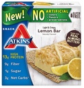 Atkinsスナックライトクリスピーレモンバー、5リトルバー(2パック)