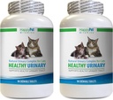 cat Bladder Health Food - CAT Healthy Urinary Complex - UTI Solution - Natural Formula - Cranberry cat Treats - 2 Bottles (180 Tablets)