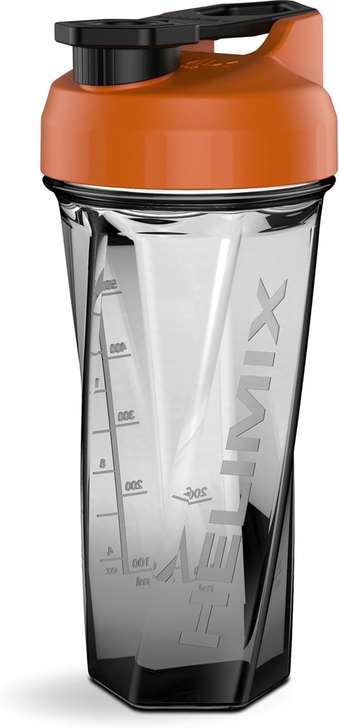 HELIMIX 2.0 Vortex Blender Shaker Bottleは最大28oz | ブレンドボールやウィスク | アメリカ製 | ポータブルプレワークアウト ホイプロテインドリンクシェーカーカップ | ミックスカクテルスムージーシェイク | トップラック セーフ