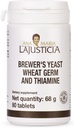 Ana Maria Lajusticia-BREWER'S Yeast - ビタミン、心臓の健康と健康的な消化 - 20日の治療パック砂糖無料&ビーガンフレンドリー。