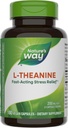 Nature's Way L-Theanine, ストレスサポート*, リラクゼーションを促進*, 200 mg/ 2カプセルサービング, ビーガン, 180カプセル