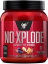 BSN N.O.-XPLODEプレワークアウトパウダー、クレアチンとベータアラニン、フルーツパンチ、30サービング、1.2ポンド(パッケージ5月Vary)