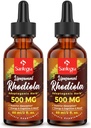 57,000 MG Liposomal Active Rhodiola Rosea Supplement, Rhodiola Root Extract, Liquid for High Absorption, Rhodiola Rosea Root Extract Tincture for Energy, Stress, Mood, Vegan, 120 ml