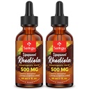 57,000 MG Liposomal活動的なRhodiola Roseaの補足、Rhodiolaの根のエキス、高吸収のための液体、RhodiolaのRootのエキスはエネルギー、圧力、気分、完全菜食主義者の、120 mlのためのチンキを打ちます