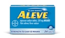 Naproxenナトリウム、220mg (NSAID)苦痛Reliever/Feverの減力剤、24の計算、青が付いているタブレットをスリーブを付けて下さい