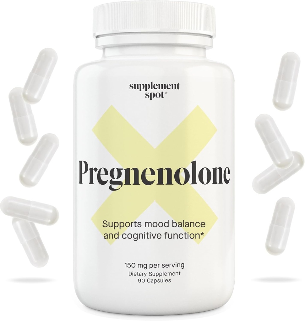 Pregnenolone 150のMgエネルギー補足–女性及び人(90のサービング)のための健康な気分を支えるPregnenolone