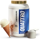 QUATTROのマグナムのNutraceuticalsの乳しよう蛋白質の粉、バニラの柔らかいサーブのアイス クリーム2lb –筋肉成長及び回復のための優れた蛋白質の隔離のブレンド