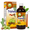 BASIC AYURVEDA Triphalaジュース | 16.23 Fl Oz (480ml) | オーガニックフルーツジュース アマラビヒタキ & ハリタキ | ヘルシーな髪と消化のためのビタミンCの天然由来 |