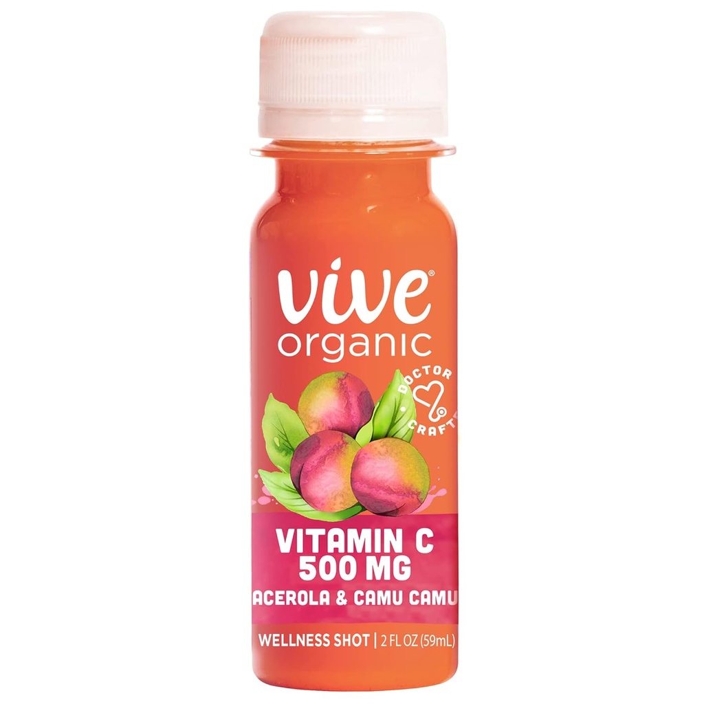 Viveの有機性純粋なブーストのビタミンCの打撃(2ozのびん)