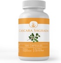 純粋で元の原料のCascara Sagradaのエキス(100のカプセル)は、常に純粋、注入口を欠きます