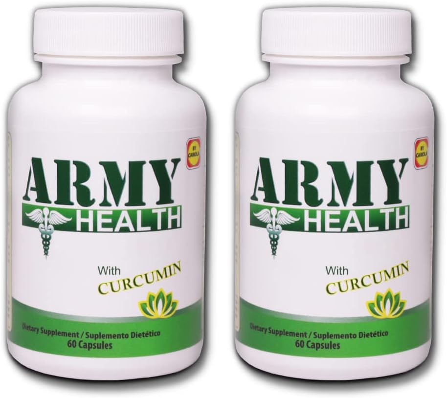 100%天然ターメリッククルクミン60カプセル - ジンジャー、ボスウェリアセラタ - 痛みサポート不快感 - 首の痛みとバックアチェ - 2-120キャップの関節と筋肉サポートパック