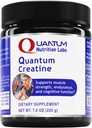 Quantum Nutrition Labs Quantum Creatine - Creatine Monohydrate Powder, Creatine Powder for Men, Women, Vegetarians, Unflavored Vegan Friendly Formula - 7.8 oz (40 Servings)