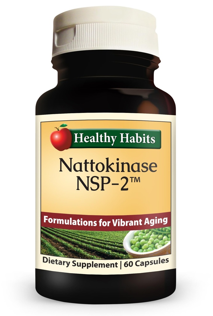 健康な習慣Natokinase NSP2の高い効力の心血管の健康の補足60の計算