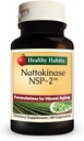 Healthy Habits Nattokinase NSP2 High Potency Cardiovascular Health Supplement 60 Count
