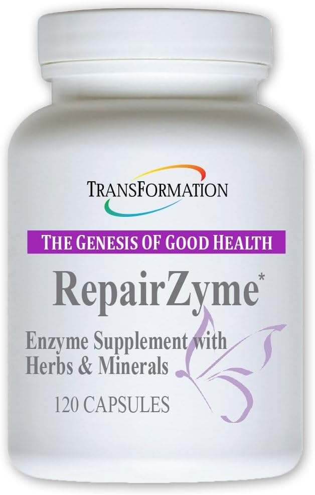 GOOD HEALTHのRepairZymeの高周波消化の酵素のブレンドの自然な補足およびガット、消化及び全面的なウェルネス、120のカプセルのための必須の鉱物の調査