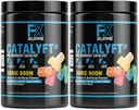 FXSUPPS Catalyft Pre-Workout Powder Drink for Men & Women, Sonic Boom | Dietary Supplement Mix with Creatine & Beta-Alanine | for Energy Pump, Muscle Gain & Focus, 40 Servings (2 Pack)