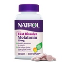 Natrolの速い分解のMelatonin 10のmgのMelatoninは残りの睡眠、大人のための睡眠サポート、100のCitrus風味のタブレット、100日の供給まで補います
