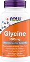 NOW Foods Glycine 1000mg、Free-Form医薬品グレード、Neurotransmitter Support*、残りの眠りを促進*、グルテンフリー、ビーガン、コーシャ200ベジタリアンカプセル(1パック)