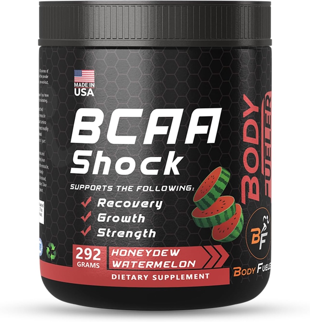 BCAA、ベストイントラ&ポストワークアウトの回復飲み物、BCAAサポート筋肉成長、蜜蜂の味、292gの筋肉回復及び持久力の粉が付いているアミノ酸エネルギーの粉-米国で作って下さい
