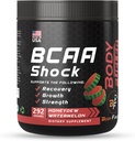 BCAA、ベストイントラ&ポストワークアウトの回復飲み物、BCAAサポート筋肉成長、蜜蜂の味、292gの筋肉回復及び持久力の粉が付いているアミノ酸エネルギーの粉-米国で作って下さい