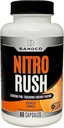 Sandco Nitro Rush Nootropic Brain Supplement – 60 Count Focus Capsules for Concentration, for Men & Women – Hi Energy Brain Booster with Taurine, Vitamins B, Rhodiola – Brain & Memory Support