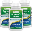 ベストナチュラル、ビール酵母、ビタミンB1、ビタミンB2、1000mg 240錠(240カウント)