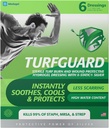 TURFGUARDのハイドロゲルの泥炭はX-Staticの銀と身に着けている–冷却の救助、FDAによって明確にされる、抗菌保護および火傷のためのMoistの癒やすパッチ、2" x 3" Medagelによるドレッシング、6のパック、