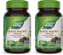 Nature's Way Black Walnut Hulls, 伝統的な消化管トニック*, 900 mg/ 2カプセルのサービング, 非GMOプロジェクト検証, ビーガン, 100カプセル (パッケージ 5 月 Vary) (パック 2)