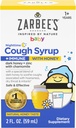 Zarbee's Baby Nighttime Cough Syrup + Immune、ダークハニー+亜鉛&カモミール、トドル、薬物または人工味、自然ハニーテイスト、2 fl。 oz