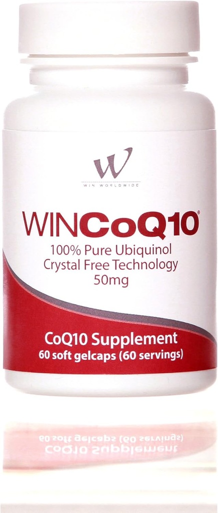 勝利CoQ10の純粋なUbiquinol 50のMg、60のサービング