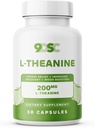 9DSC L-テアニンサプリメント200mg - 30カプセル