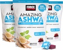 FORCE FACTOR Amazing Ashwa for Stress Relief, Memory, Focus, and Immune Support Health, Ashwaganda Supplement with KSM-66 Ashwagandha for Stress, 180 Soft Chews