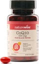 NatureWise CoQ10 100mg + ブラックペッパーSoftgels - 高吸収補酵素Q10 +ブラックペッパー - 心臓の健康のための抗酸化剤 + 細胞エネルギー - ビーガン、非GMO、グルテンフリー - 90カウント[90日の供給]