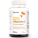 タイムリリースビタミンC 1000mg + ビタミンD3 1000 IU + 亜鉛30mg | 免疫サポート&コラーゲンブースト | 非GMO、一日中抗酸化剤 | 120錠スーパーC