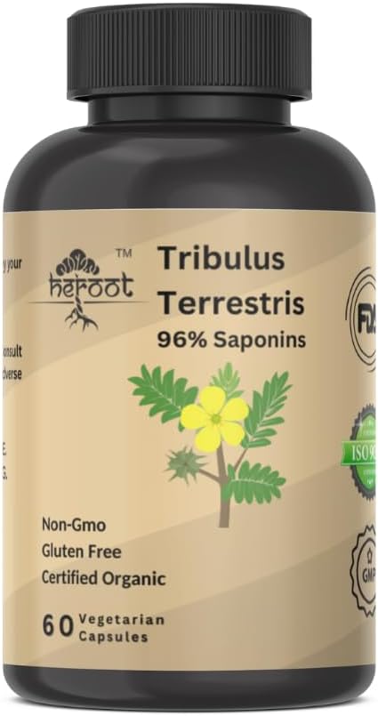 人のためのTribulus Terrestrisの補足及び女性はエネルギー、活力、スタミナ及び性能のためのブースターを補います(60カプセルのパック)