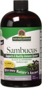 Nature's Answer Sambucus Elderberry Syrup 16 Ounce | Great Tasting Immune サポートサプリメント | 抗酸化剤、ビーガン、グルテンフリー、米国製 | シングルカウント