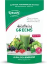 Morlife Alkalising Greensパウダーサプリメント、ベリーバースト、20スーパーグリーン、果物と野菜、プレ&プロバイオティクス、キーアルカライズミネラル、ベジタリアンスーパーフードフォーミュラ、7オンス、20サービング