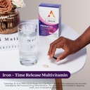 活動的な鉄のプレナタル、鉄の補足+女性のためのプレナタル ビタミン、30非便秘のカプセル+ 30のタイム リリースのマルチビタミン、妊娠、breastfeeding及び産後の要素