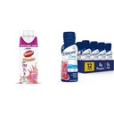 BOOST Breeze 明確な栄養飲み物、9g蛋白質、250 Nutrient-Richカロリー、ワイルドベリー、8 の fl oz 及び液体の明確な栄養物の飲み物、0g の脂肪、蛋白質の 8g、Blueberry Pomegranate、10 Fl Oz を保障して下さい