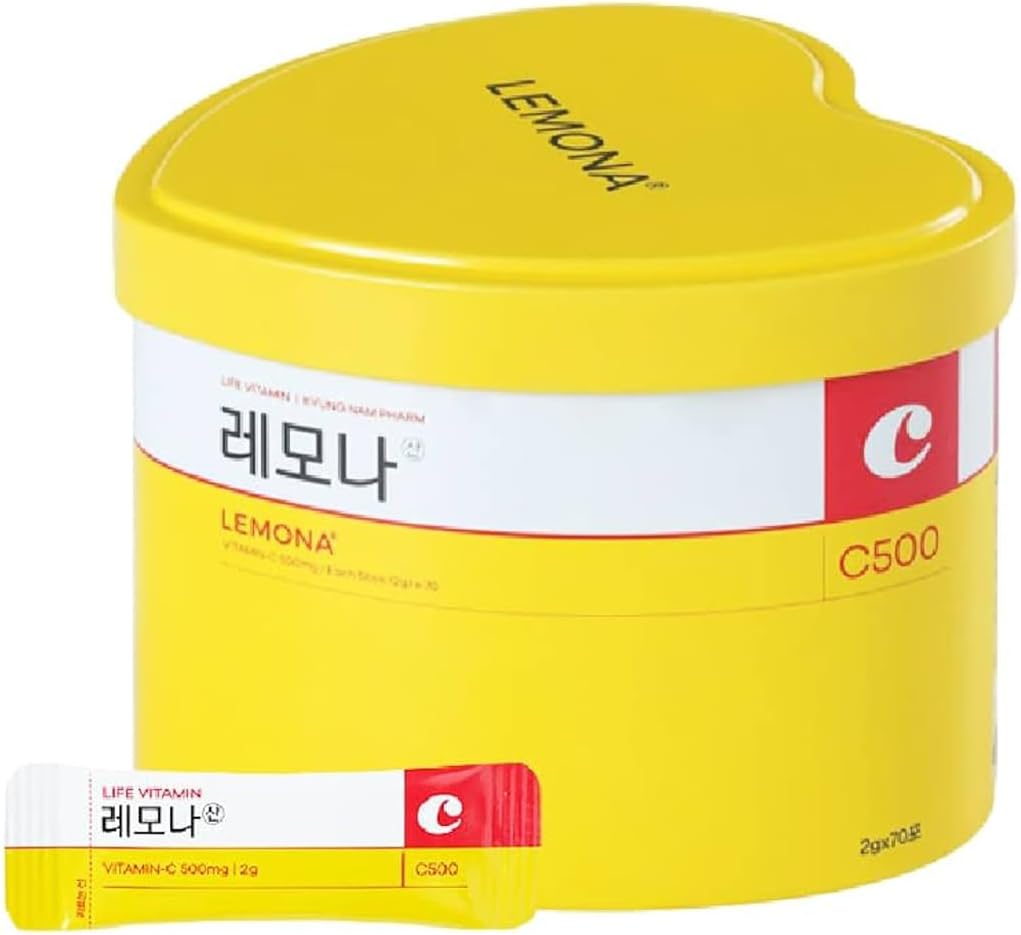 レモン水増強物のビタミンC 500mgの粉、黄色い中心の錫の箱のレモンによって味付けられるビタミンの粉- 70の棒(2g)