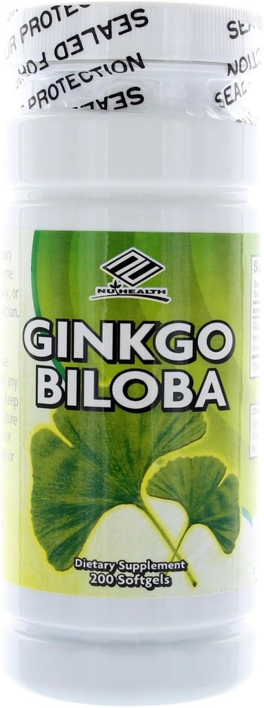 NU-Health Ginkgo Biloba 60 Mg 200 ソフトゲル