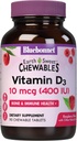 BLUEBONNET NUTRITION アースウェット チュー VIT D3 400 IU、90 CT