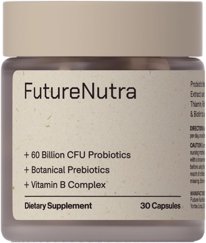 消化管および免疫の健康のための10の高度の緊張、プレバイオティクスおよびBのビタミンは、Occasionalの便秘、Bloating、Diarrhea - 30の計算/びんを支えます