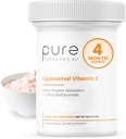 純粋なTherapro RxのLiposomalのビタミンCの粉、特許を取られたPureWayビーガンビタミンCの補足、サポート健康な老化、免疫機能及びコラーゲンの形成、非GMO、米国で(66g、120のサービング)作られる