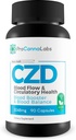 CDZ Supplement Vitamin C D and Zinc Plus Herbs - Our Best Vitamin C D Zinc Blood Booster for Blood Balance & Blood Flow - C Z D Blood Flow & Circulatory Health - Pro Canna Labs Gummies Capsules