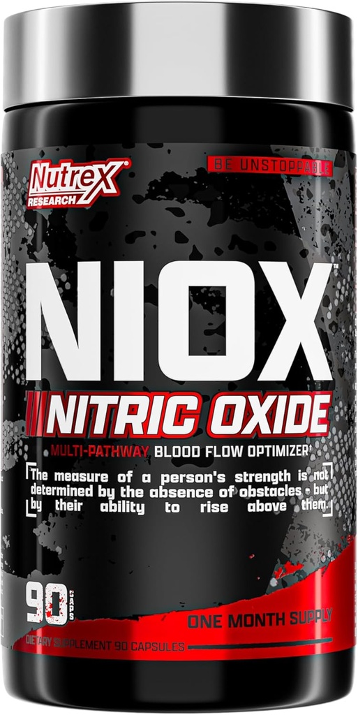 NIOX の極端ポンプ- Arginine の Nitrate、ビタミン C の筋肉ポンプのための AstraGin の 90 カウントの前ワークアウト ポンプ補足、Vascularity、持久力、NO3- ツイート
