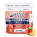 実質のKetones BHBの外因性のKetonesの飲み物の組合せのパケットKetoのElectrolytesの粉のパケット4の主要な留め具の砂糖無し 特許を取られたKeto BHB - 30のPeachCountのカフェイン