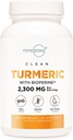 Bioperine (120 カプセル) とタイプ ゼロ ターメリック (サービングあたり 2300mg) - GMOフリー、グルテンフリー、3rd パーティテスト
